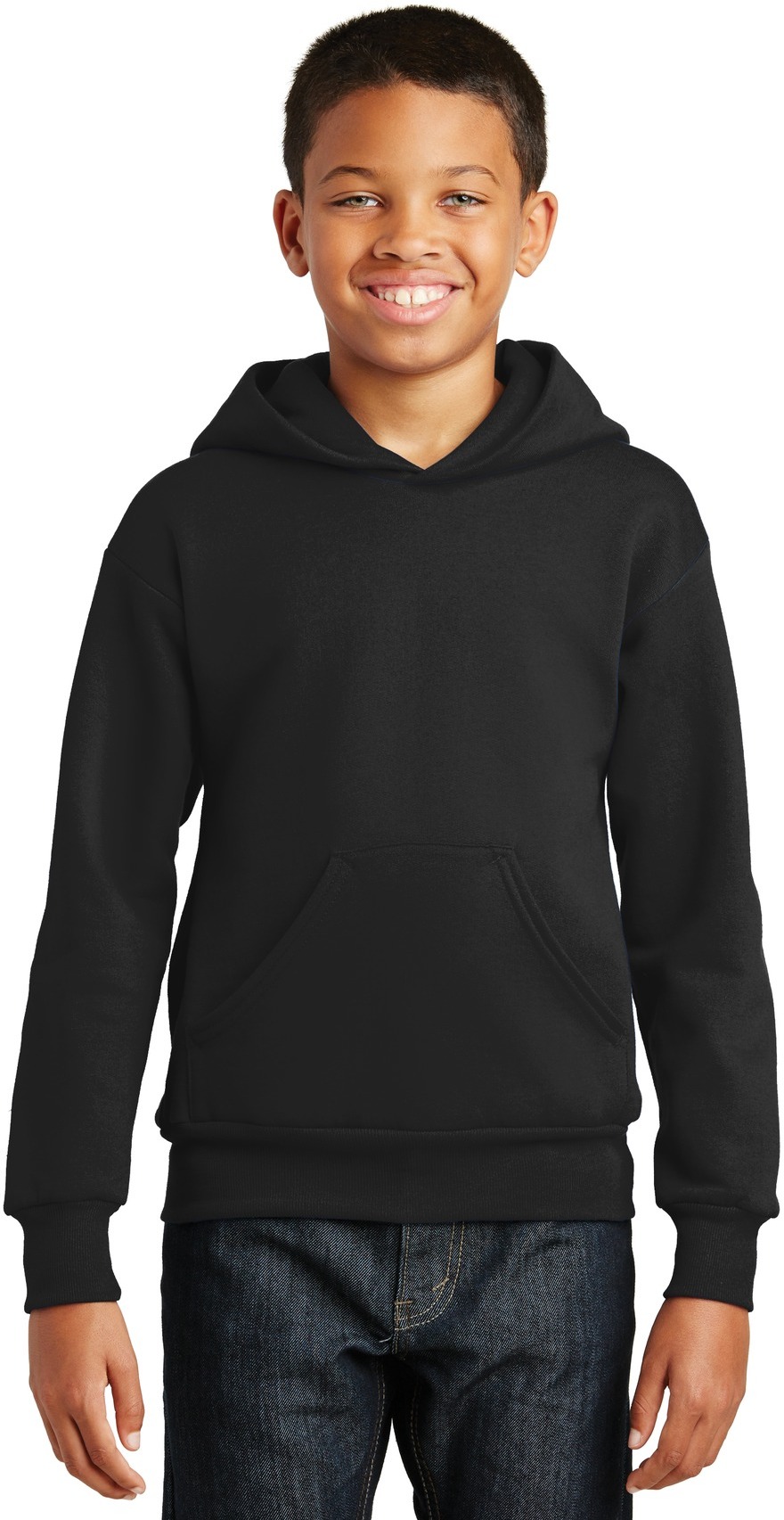 Hanes – Youth EcoSmart Pullover Hooded Sweatshirt