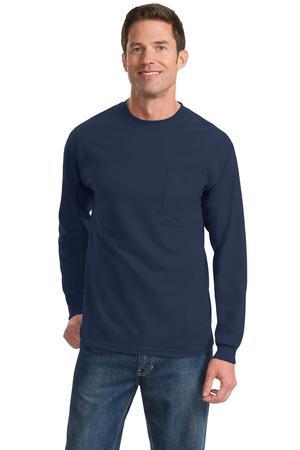 Port & Company – Long Sleeve Essential Pocket Tee