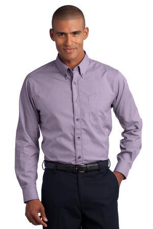 Red House – Mini-Check Non-Iron Button-Down Shirt