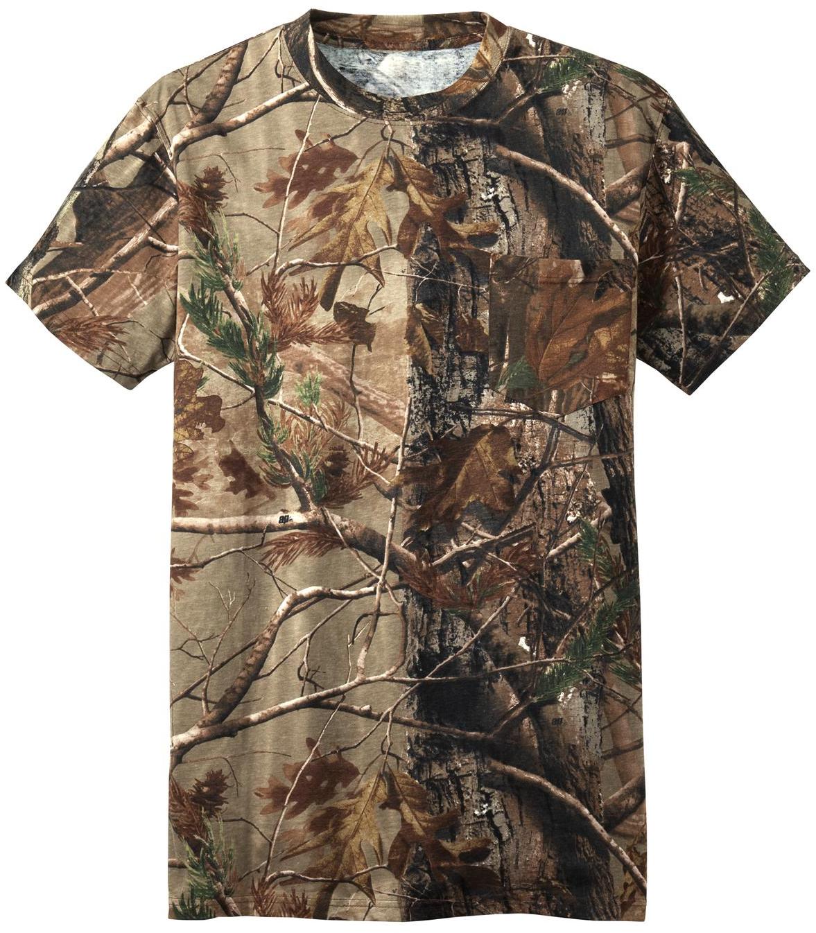 Russell Outdoors – Realtree Explorer 100% Cotton T-Shirt with Pocket