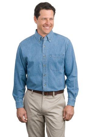 Long Sleeve Denim Shirt.