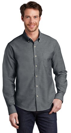 Port Authority Untucked Fit SuperPro Oxford