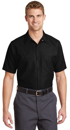 Red Kap Short Sleeve Industrial Work Shirt.
