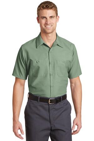 Red Kap Long Size Short Sleeve Industrial Work Shirt