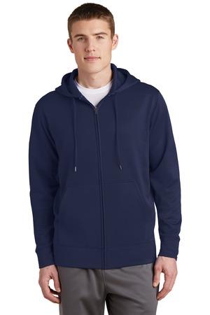 Sport-Tek Sport-Wick Fleece Full-Zip Hooded Jacket