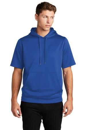 Sport-Wick Fleece Short Sleeve Hooded Pullover.