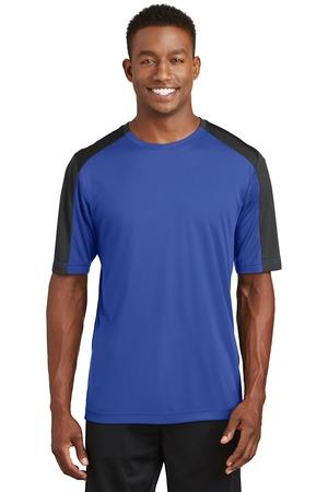 Sport-Tek PosiCharge Competitor Sleeve-Blocked Tee