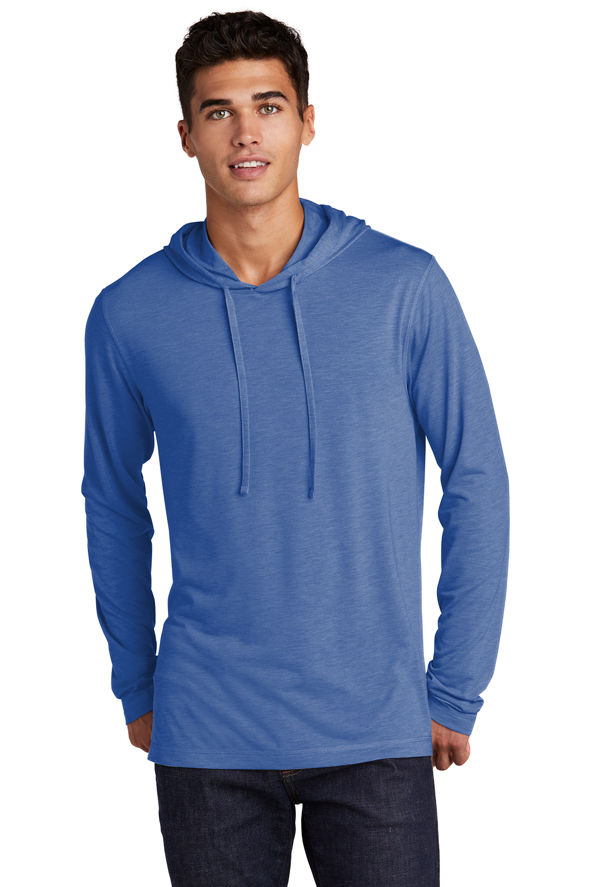 ST 406 – Sport-Tek ® PosiCharge ® Tri-Blend Wicking Long Sleeve Hoodie