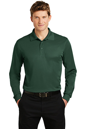 Sport-Tek Long Sleeve Micropique Sport-Wick Polo