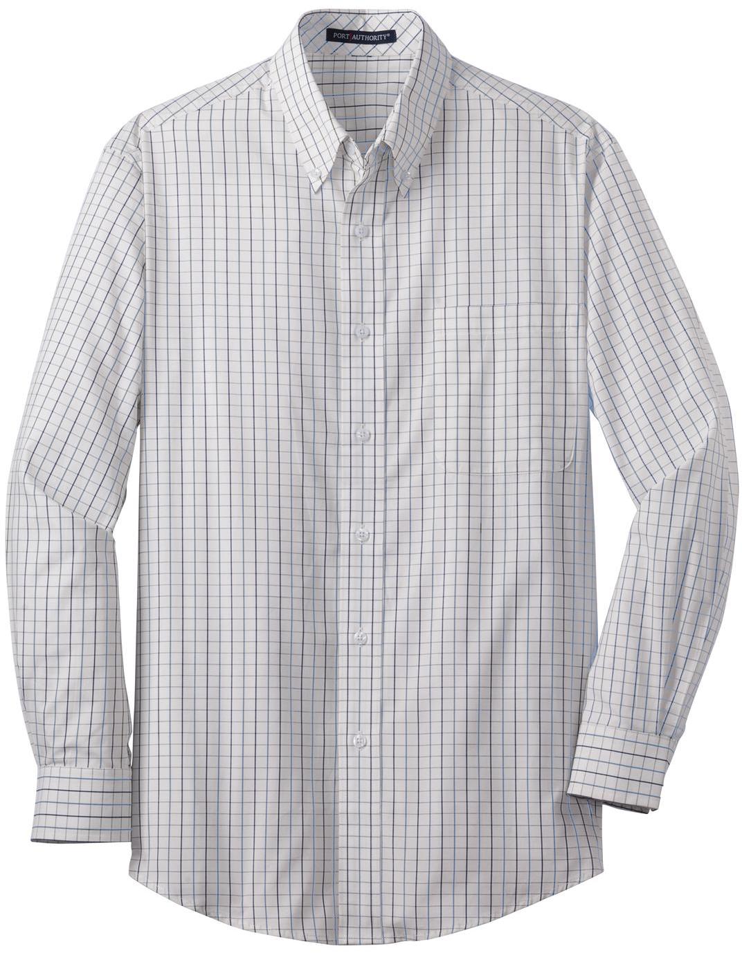 Port Authority Tall Tattersall Easy Care Shirt