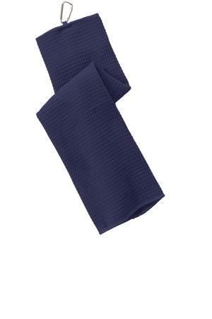 Port Authority Waffle Microfiber Golf Towel