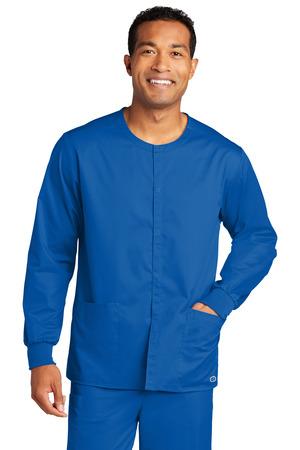 WonderWink Unisex WorkFlex Snap-Front Scrub Jacket