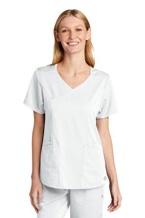 WonderWink Women’s Premiere Flex Mock Wrap Top