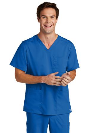 WonderWink Men’s Premiere Flex V-Neck Top