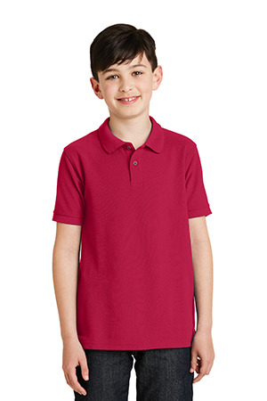 Port Authority Youth Silk Touch Polo