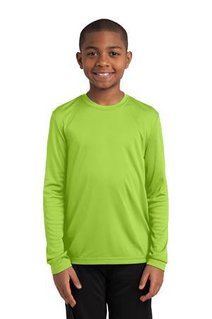 Sport-Tek Youth Long Sleeve PosiCharge Competitor Tee