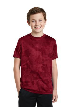 Sport-Tek Youth CamoHex Tee