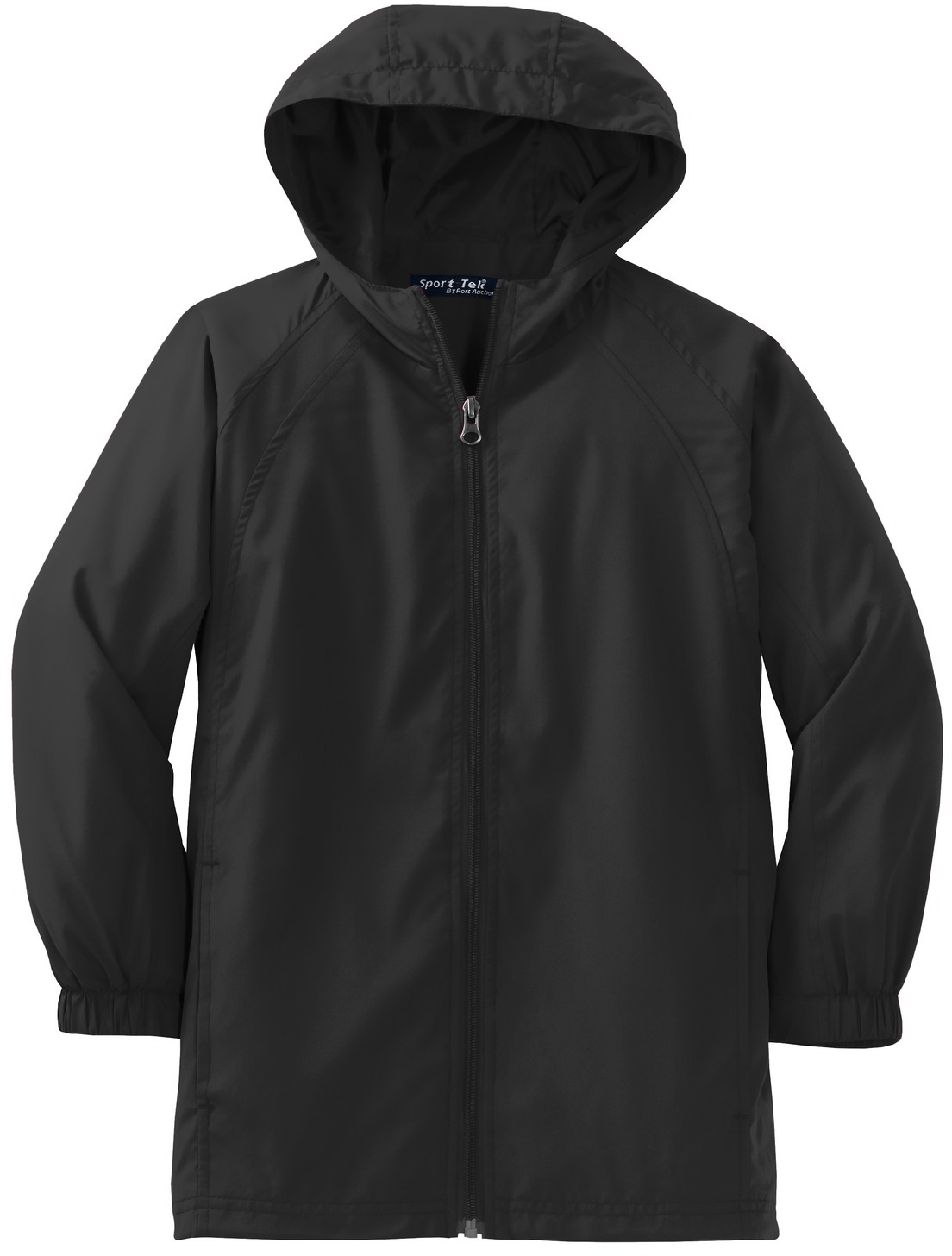 Sport-Tek Youth Hooded Raglan Jacket