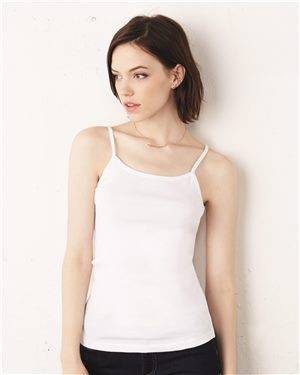 Women’s Baby Rib Spaghetti Strap Tank