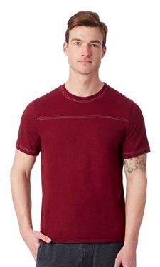 Heavy Wash Football Tee