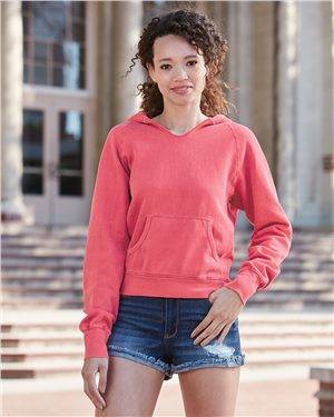 Women’s Garment Dyed Ringspun Hooded Pullover
