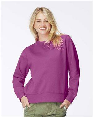 Garment Dyed Women’s Crewneck Sweatshirt