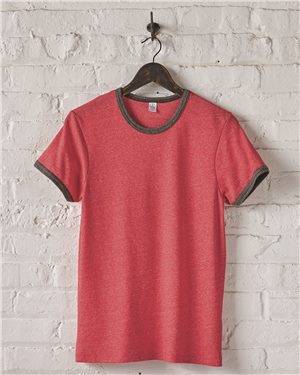 Eco Mock Twist Ringer Crew T-Shirt