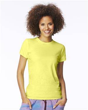 Women’s Garment Dyed Lightweight Ringspun Short Sleeve Crewneck T-Shirt