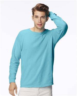 Garment Dyed Midweight Ringspun Long Sleeve T-Shirt