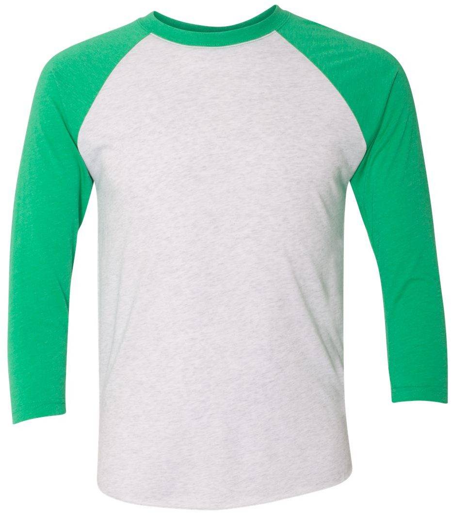 Unisex Tri-Blend Three-Quarter Sleeve Baseball Raglan Tee