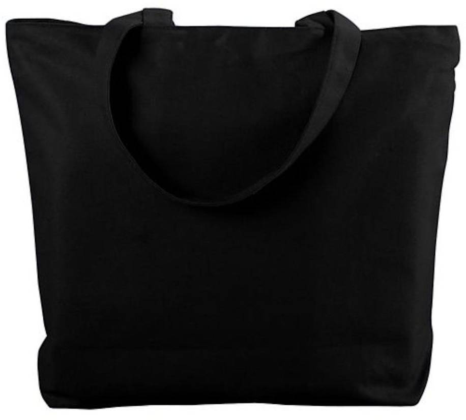 Canvas Zipper Tote