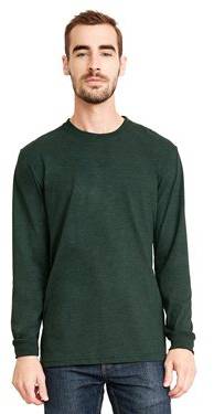 Unisex Sueded Long Sleeve Crew