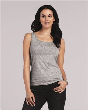 Gildan Softstyle Junior Fit Tank Top.