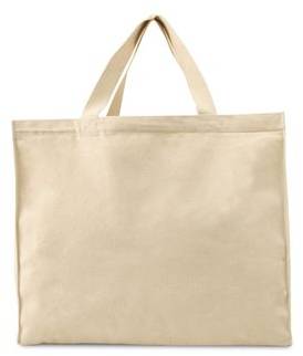 12 Ounce Gusseted Canvas Tote