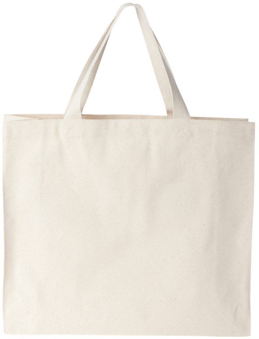 12 Ounce Gusseted Canvas Tote