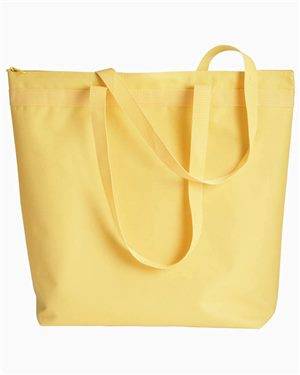 Recycled Zipper Tote