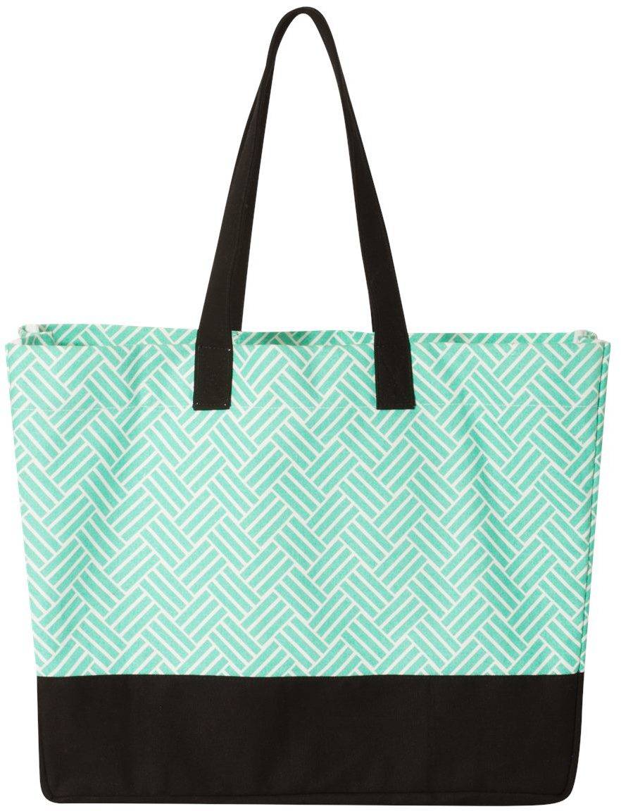 Full-Pattern Beach Tote