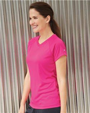 Double Dry Women’s V-Neck Performance T-Shirt