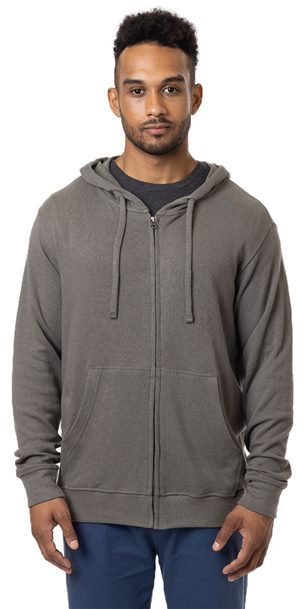 Unisex Hemp Hero Full-Zip Hooded Sweatshirt