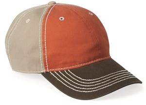 Washed Chino Cap with Contrast Stitching
