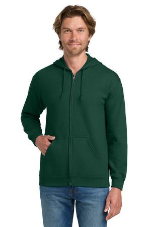 Heavy Blend Full-Zip Hooded Sweatshirt.