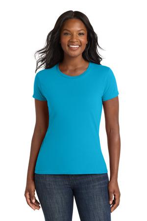 Ladies Softstyle Combed Ring Spun Short Sleeve Tee.