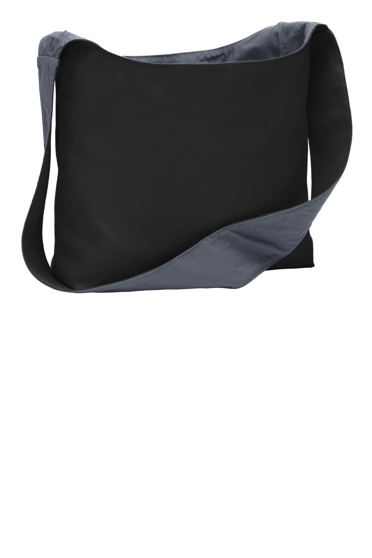 Port Authority Cotton Canvas Sling Bag