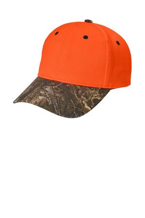 Port Authority Enhanced Visibility Cap with Camo Brim