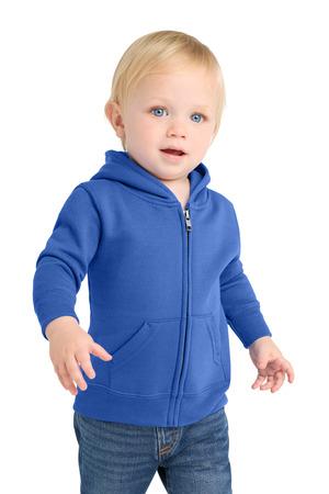 Port & Company Infant Core Fleece Full-Zip Hooded Sweatshirt