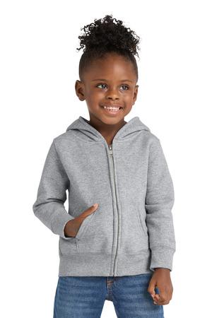 Port & Company Toddler Core Fleece Full-Zip Hooded Sweatshirt