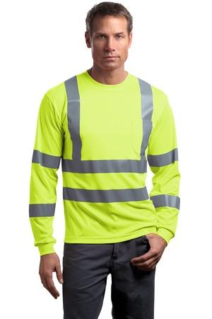 CornerStone – ANSI 107 Class 3 Long Sleeve Snag-Resistant Reflective T-Shirt