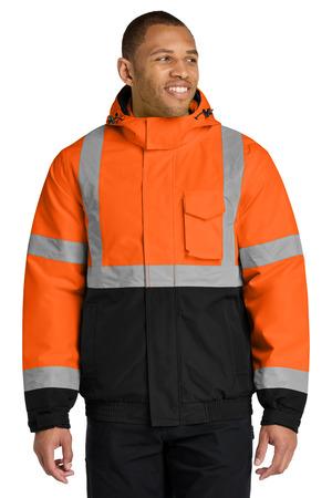 ANSI 107 Class 3 Economy Waterproof Insulated Bomber Jacket
