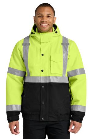 ANSI 107 Class 3 Waterproof Insulated Ripstop Bomber Jacket