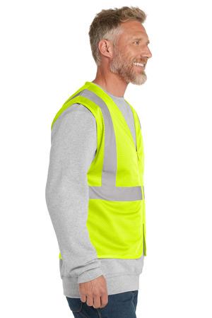 ANSI 107 Class 2 Economy Mesh Zippered Vest.
